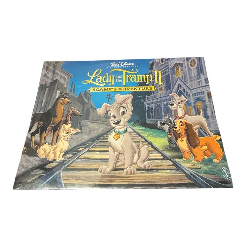 Walt Disney Lady and the Tramp II Scamp's Adventure Lithograph Portfolio